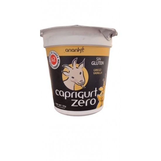 YOGURT ANANKE 135GR VAINILLA ZERO CAPRIGURT