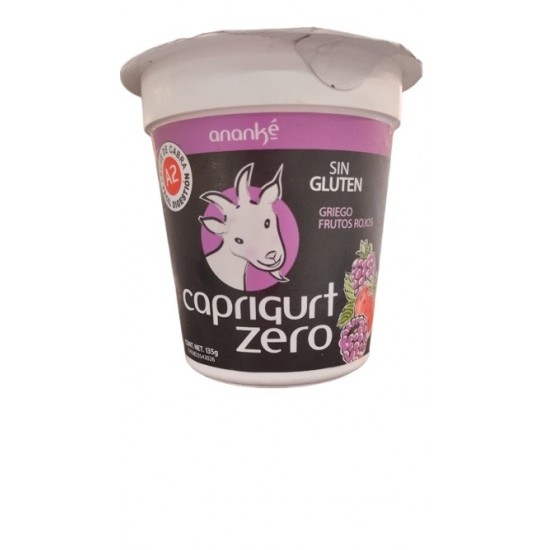 YOGURT ANANKE 135GR FRUTOS ROJOS ZERO CAPRIGURT