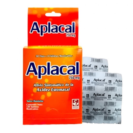 APLACAL MAND 750MG X 4TAB BLISTER MEYER***