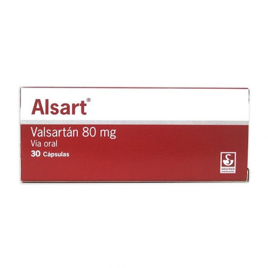 ALSART 80MG X 30CAPS VALSARTAN MEYER