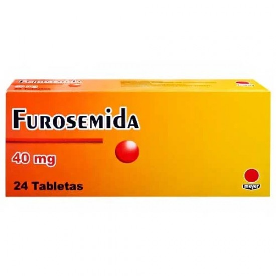 FUROSEMIDA MEYER 40MG X 24 TABLETAS