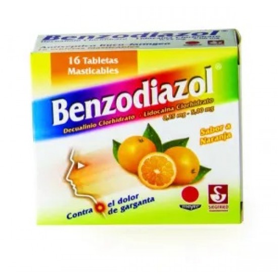 BENZODIAZOL NARANJA X 16 PASTILLAS MAST MEYER