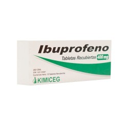IBUPROFENO 400MG X 10TAB KIMICEG