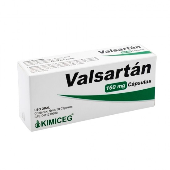 VALSARTAN 160MG X 30CAPS KIMICEG