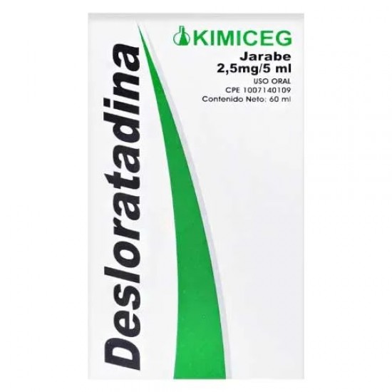 DESLORATADINA JBE 25MG/5ML X 60ML KIMICEG