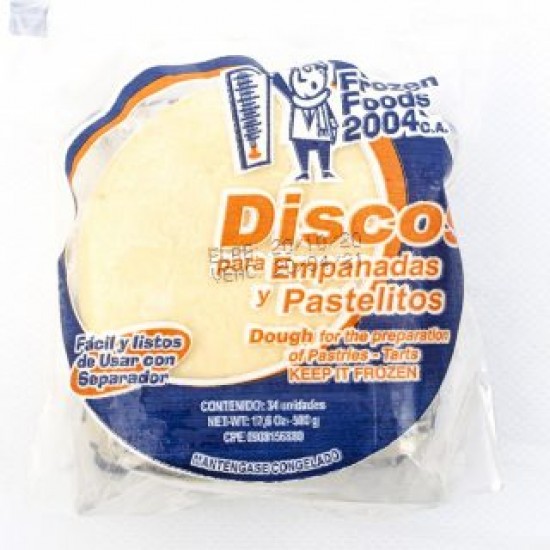 MASA LISTA FROZEN FOODS 500GR MEDIA