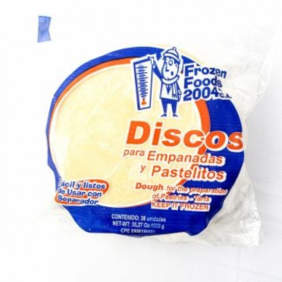 MASA LISTA FROZEN FOODS 1KG GRANDE