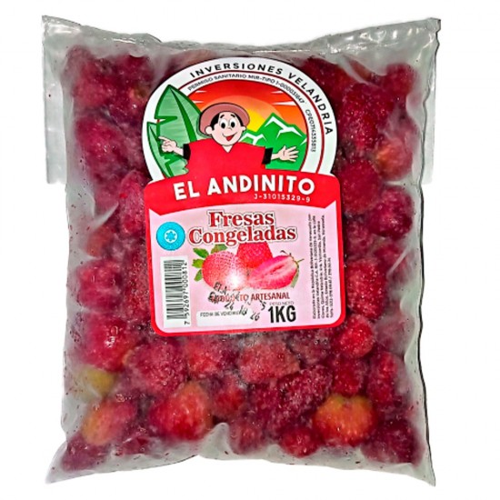 FRESAS EL ANDINITO 1KG CONGELADAS