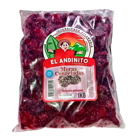 MORAS EL ANDINITO 1 KG CONGELADAS