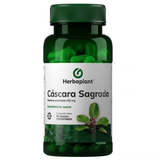 CASCARA SAGRADA HERBAPLANT 430MG X60TAB
