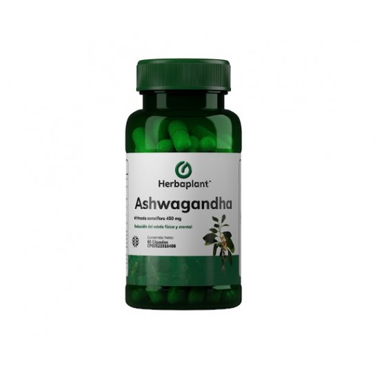 ASHWAGANDHA 450MG X60CAP HERBAPLANT