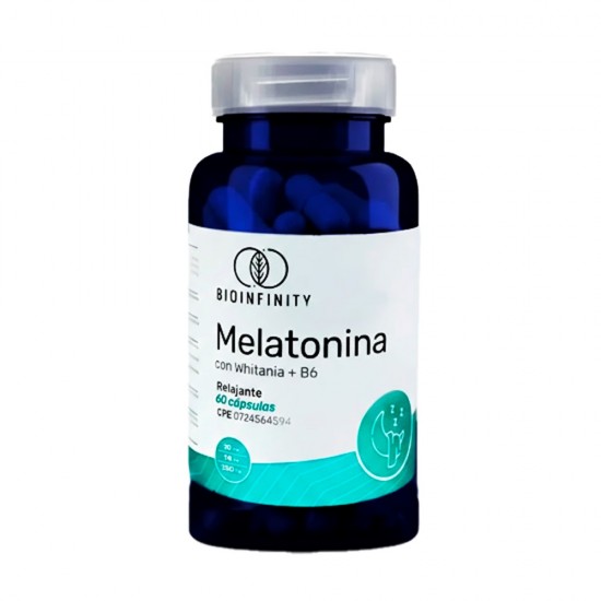 MELATONINA WHITANIA B6 X 60CAPS BIOINFINITY