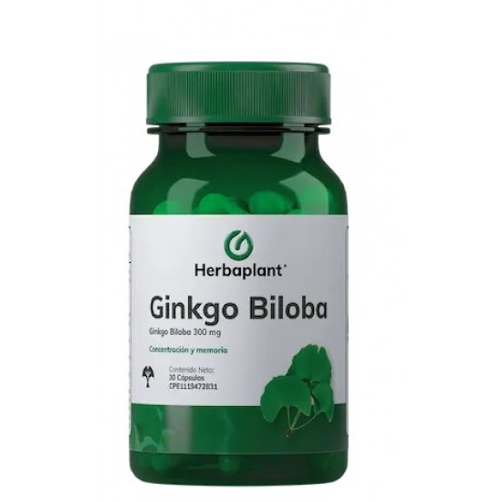 GINKGO BILOBA 300MG X 30TAB HERBAPLANT