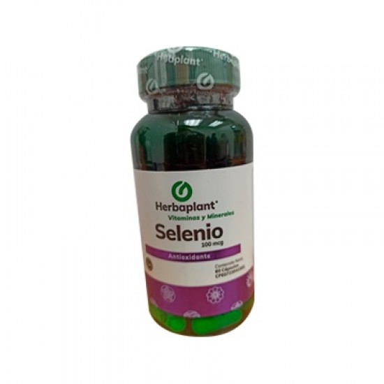 SELENIO 100MCG X 60CAP HERBAPLANT