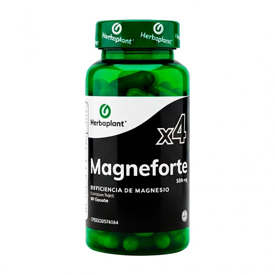 MAGNEFORTE X4 500MG X 60APS HERBAPLANT