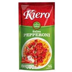 SALSA KIERO 340GR PEPPERONI DOYPACK
