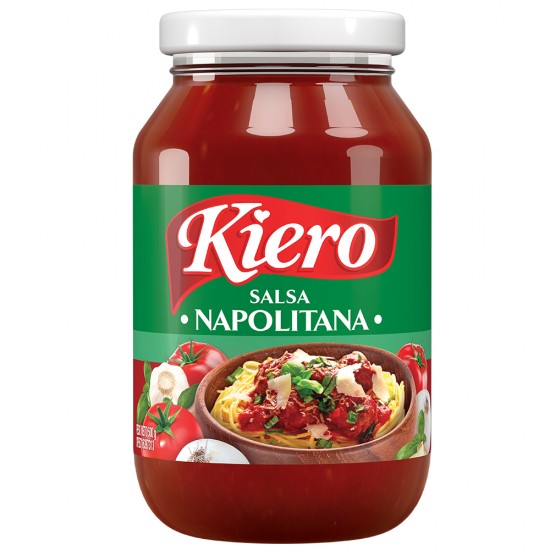 SALSA PARA PASTA KIERO 500GR NAPOLITANA