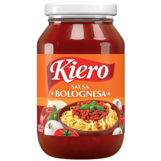 SALSA KIERO 500GR PARA PASTA BOLOGNESA