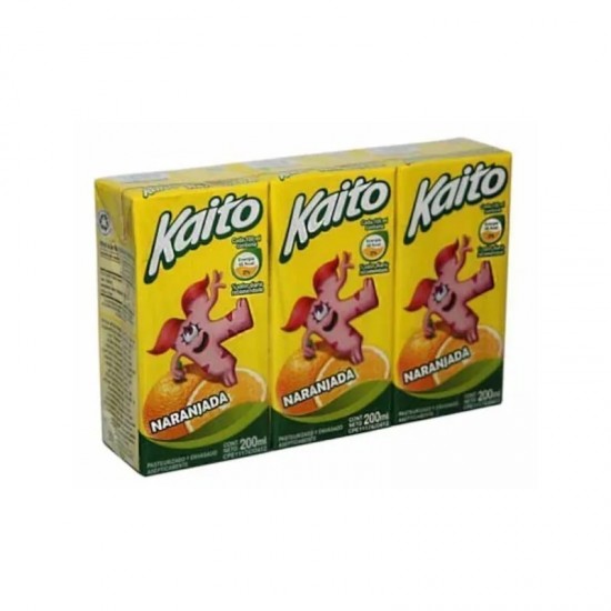 JUGO KAITO 200ML NARANJADA TRIPACK