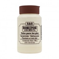 TALCO ANTIMICOTICO BORIFOR 60G MENTOL