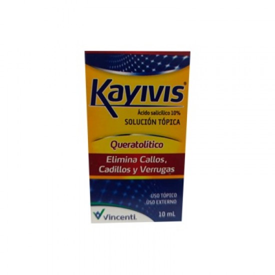 KAYIVIS 10% X 10ML SOL TOPICA