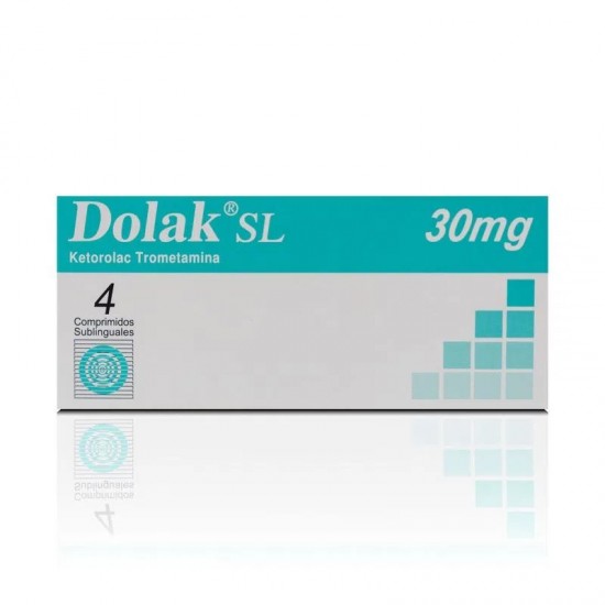 DOLAK SL DOLLDER 30 MG X 4 COMPRIMIDOS