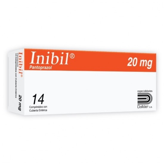 INIBIL 20MG X 14 COMP PANTOPRAZOL DOLLDER