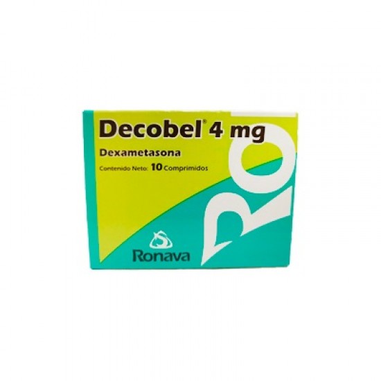 DECOBEL 4MG X 10COMP DEXAMETASONA RONAVA
