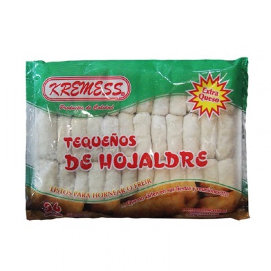 TEQUENOS KREMESS 36 UNIDADES DE HOJALDR.