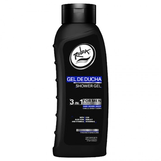 GEL DUCHA ROLDA 3 EN 1 MEN 480GR