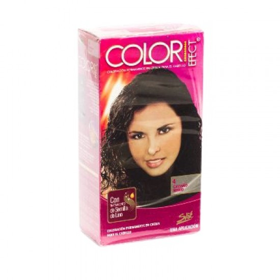 TINTE COLOR EFECT SLIK CASTANO MEDIO 4