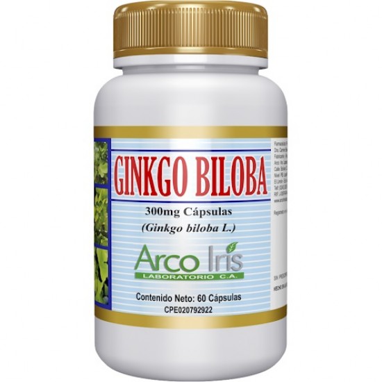 GINKGO BILOBA 300MG X 60TAB ARCO IRIS