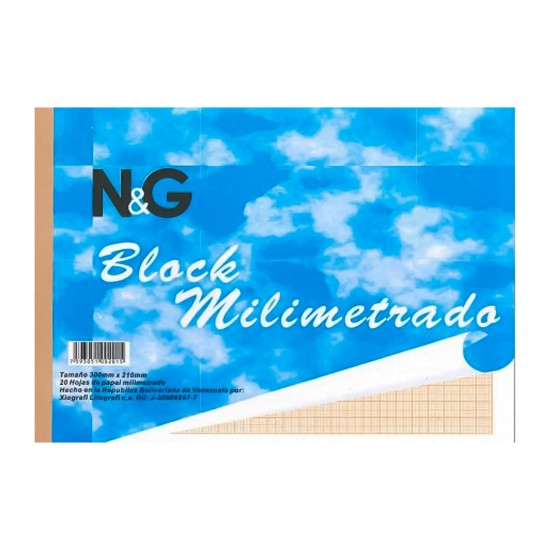 BLOCK N&G MILIMETRADO