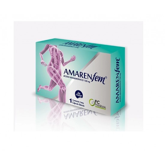 AMARENFEM 150MG X 1CAP ACIDO IBANDRONICO FC  PHARMA