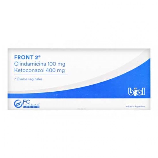 FRONDOS 400MG 100MG X 7CAPS VAG FC PHARMA