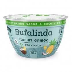 Yogurt Griego Bufalinda Piña Colada 150Gr