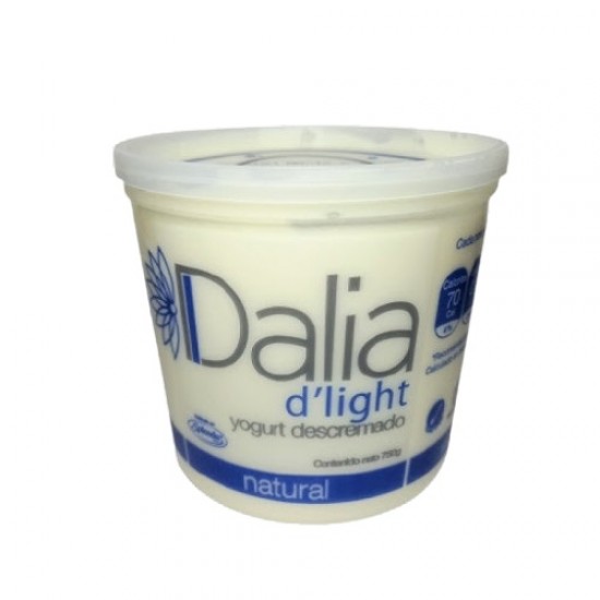 YOGURT DALIA 750GR PLAIN