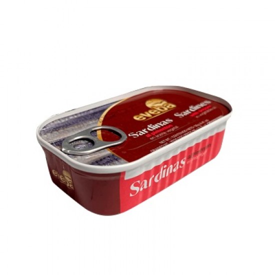 SARDINA EVEBA 125GR PIMENTON EN ACEITE