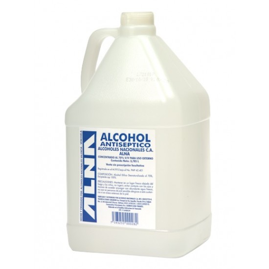 ALCOHOL ALNA 70% GALON