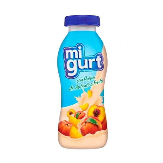 YOGURT MIGURT 250 G FRUTA DURAZNO