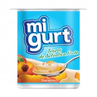 YOGURT MIGURT 125 G FRUTA DURAZNO