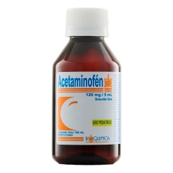 ACETAMINOFEN PED 180MG/5ML X 120ML BIOQUIMICA