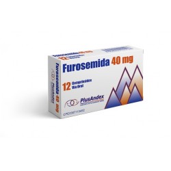 FUROSEMIDA PLUSANDEX 40MG 12TAB