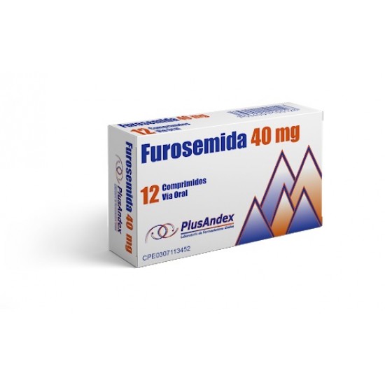 FUROSEMIDA PLUSANDEX 40MG 12TAB