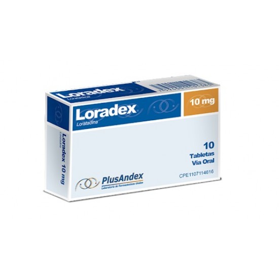 LORADEX PLUSANDEX 10MG X 10 TABLETAS