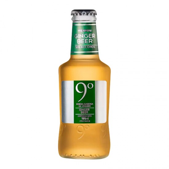 BEBIDA GASEOSA 9 GRADOS 200ML GINGER BEER