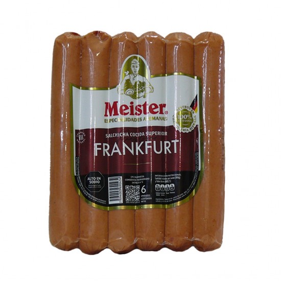 SALCHICHAS MEISTER 400GR FRANKFURT