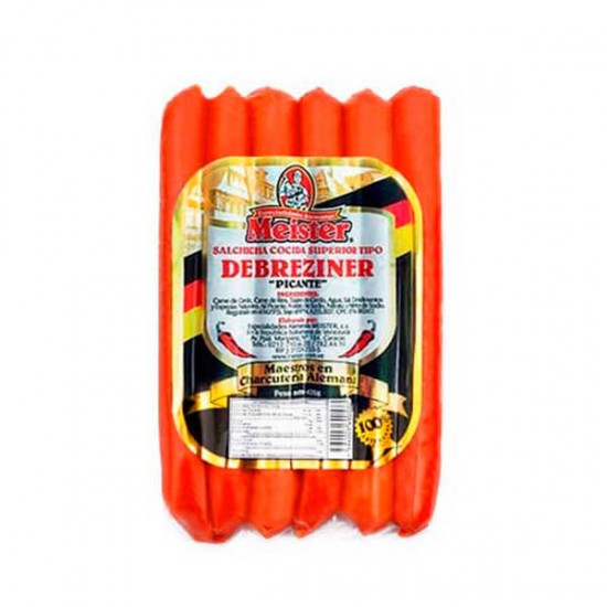 SALCHICHAS MEISTER DEBRECZ PICANTE 6 UND