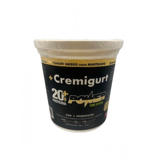 YOGURT CREMIGURT 700GR MANTEC POWER STEVIA