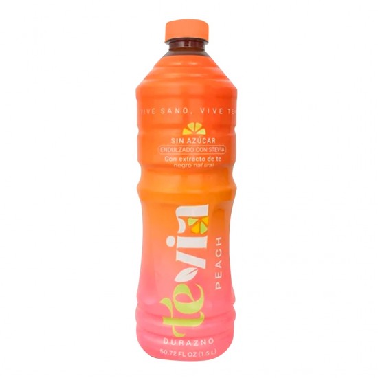 TE TEVIA 1.5L DURAZNO C/STEVIA
